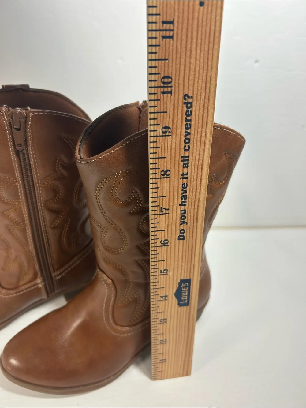 Sonoma Girls Western Cowboy Boots, faux leather Size 13